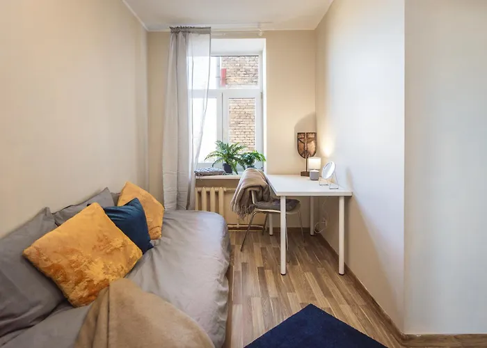 Dzīvoklis Spacious 7-Bedroom Apartment For Groups - Valdemara Street